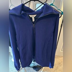 Spanx half zip sweater